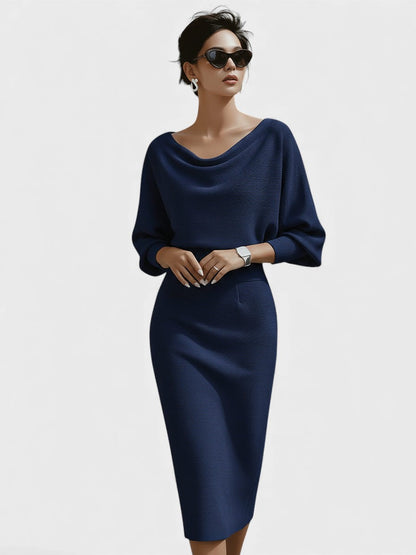 Celia™ | Vestido midi lujoso