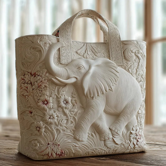Quiltad väska – Elefant