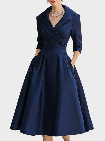 Clara™ | Vestido de satén elegante
