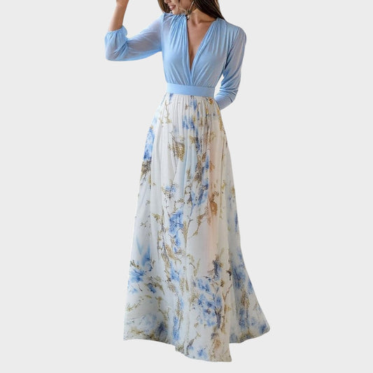 Helena™ | Maxivestido con deslumbrante estampado floral