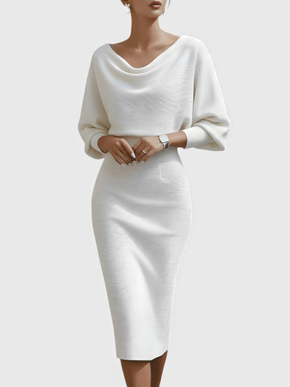 Celia™ | Vestido midi lujoso