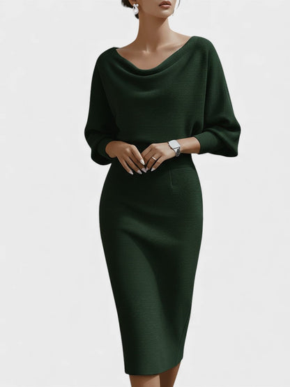 Celia™ | Vestido midi lujoso