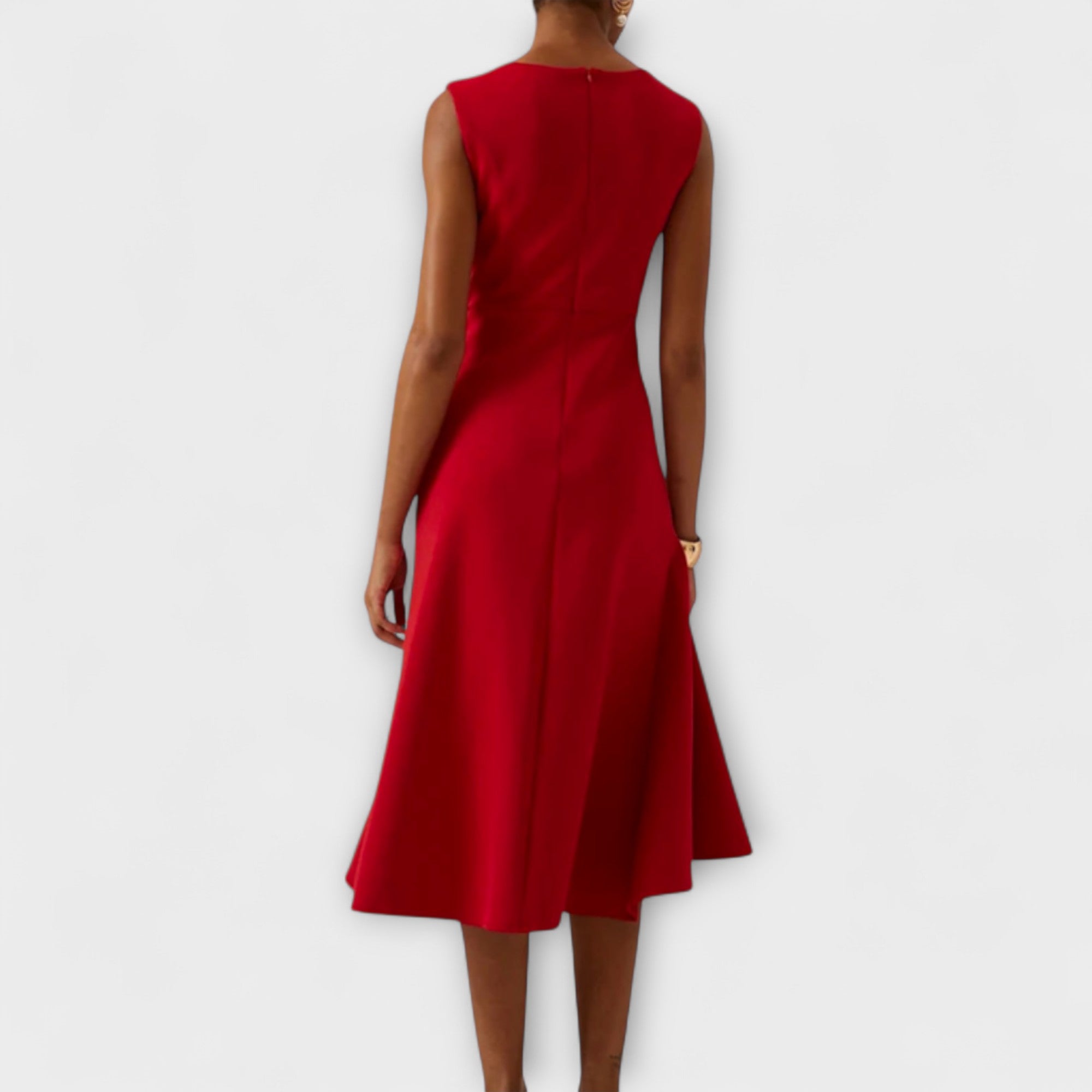 Sofia™ | Vestido midi plisado