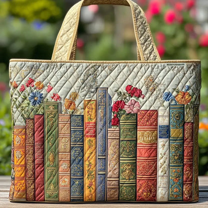 Quiltad väska – Förtrollat bibliotek