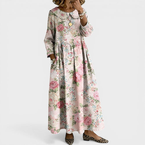 Carmen™ | Vestido vaquero floral
