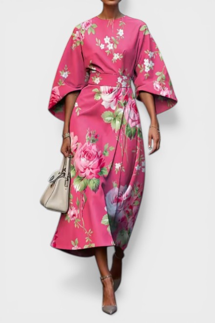 Noelia™ | Vestido floral elegante y fluido