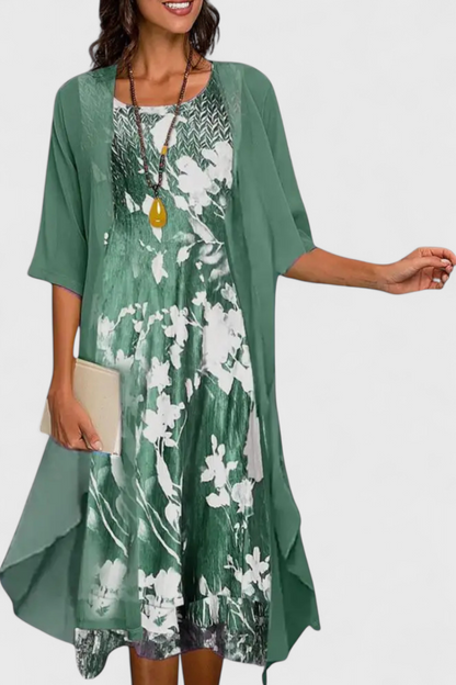 Vestido Floral Elegante Venezia