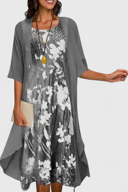 Vestido Floral Elegante Venezia