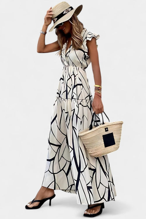 Vestido Impreso Elegante Aiden