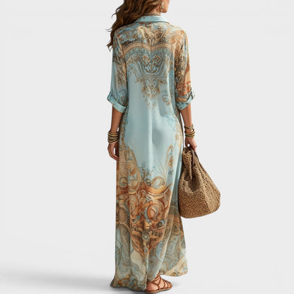 Solange™ | Vestido camisero elegante