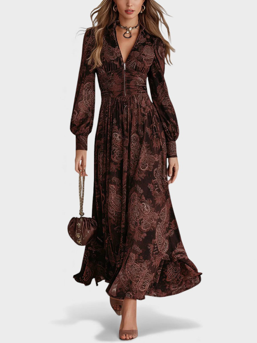 Isabel™ | Vestido floral con ajuste en la cintura