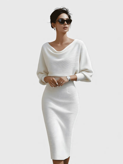 Celia™ | Vestido midi lujoso