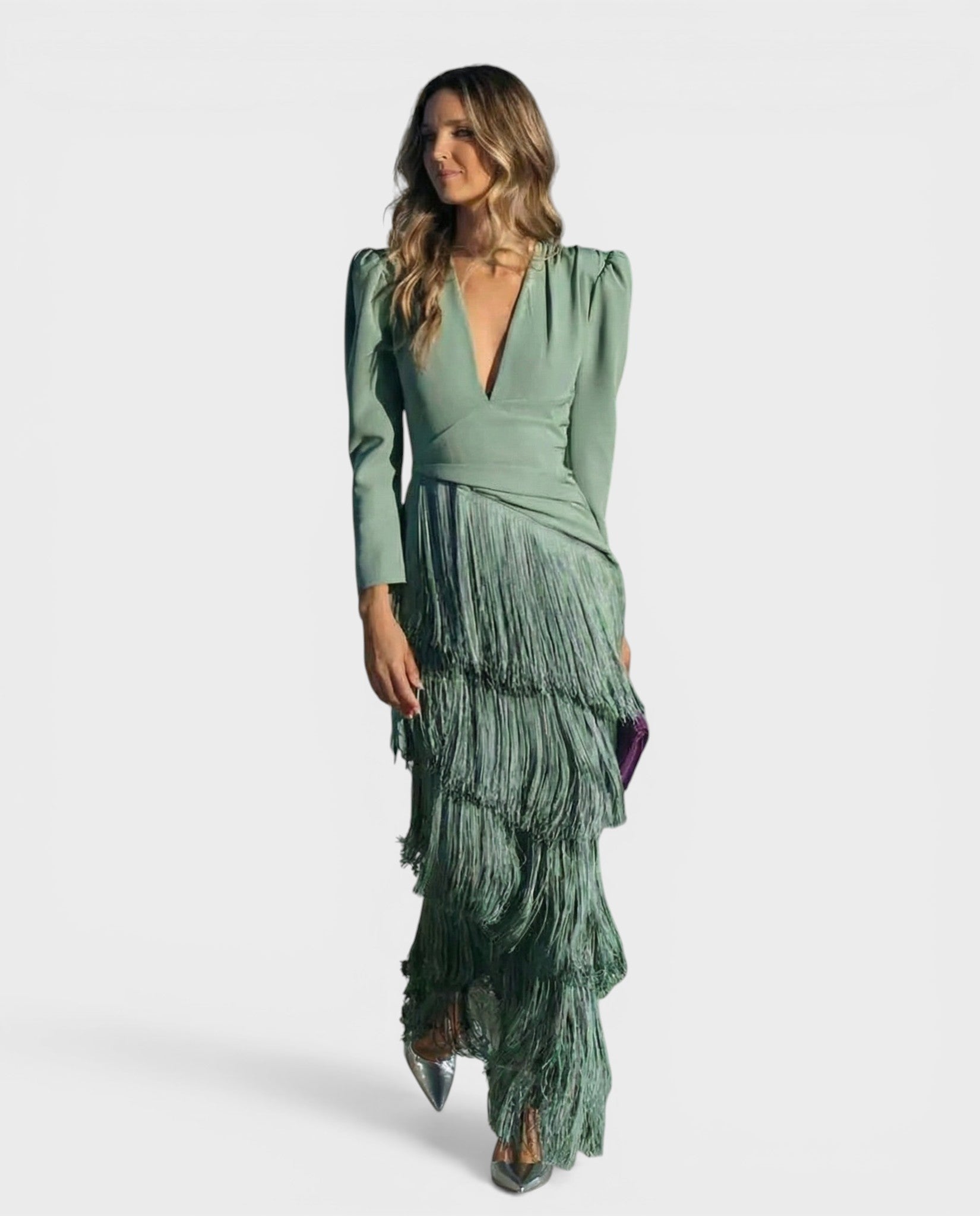 Beatriz™ | Vestido con flecos elegante y de noche