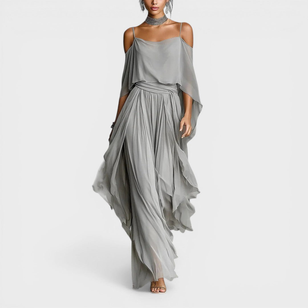 Adriana™ | Vestido de chiffon elegante