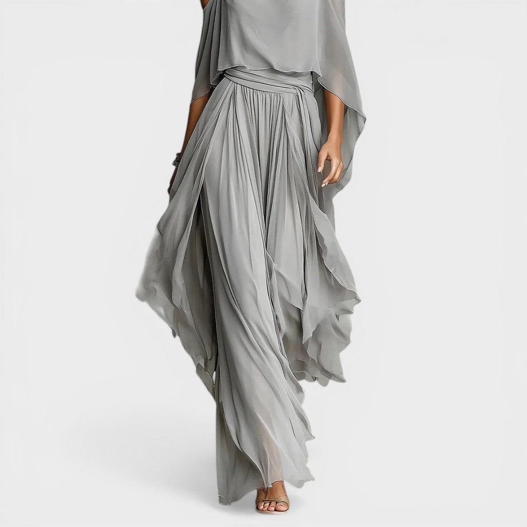 Adriana™ | Vestido de chiffon elegante